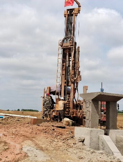 潜江工地施工用水井