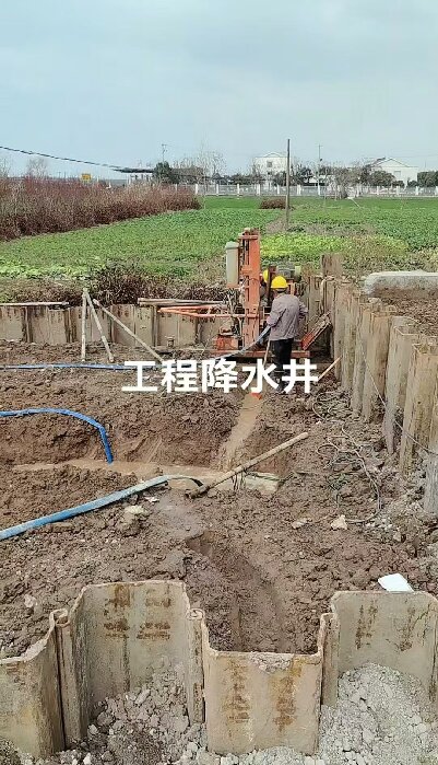 潜江工地施工用水井